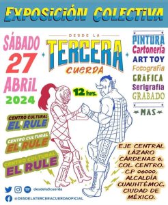 exposicion colectiva de lucha libre