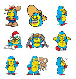 stickers de kemonito para whatsapp