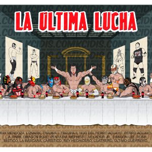 la ultima lucha cena by kcidis