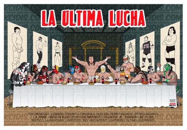 la ultima lucha cena by kcidis