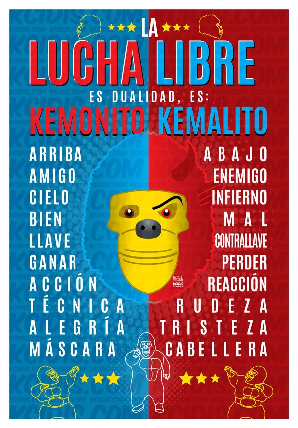 poster de kemonito y kemalito, by kcidis