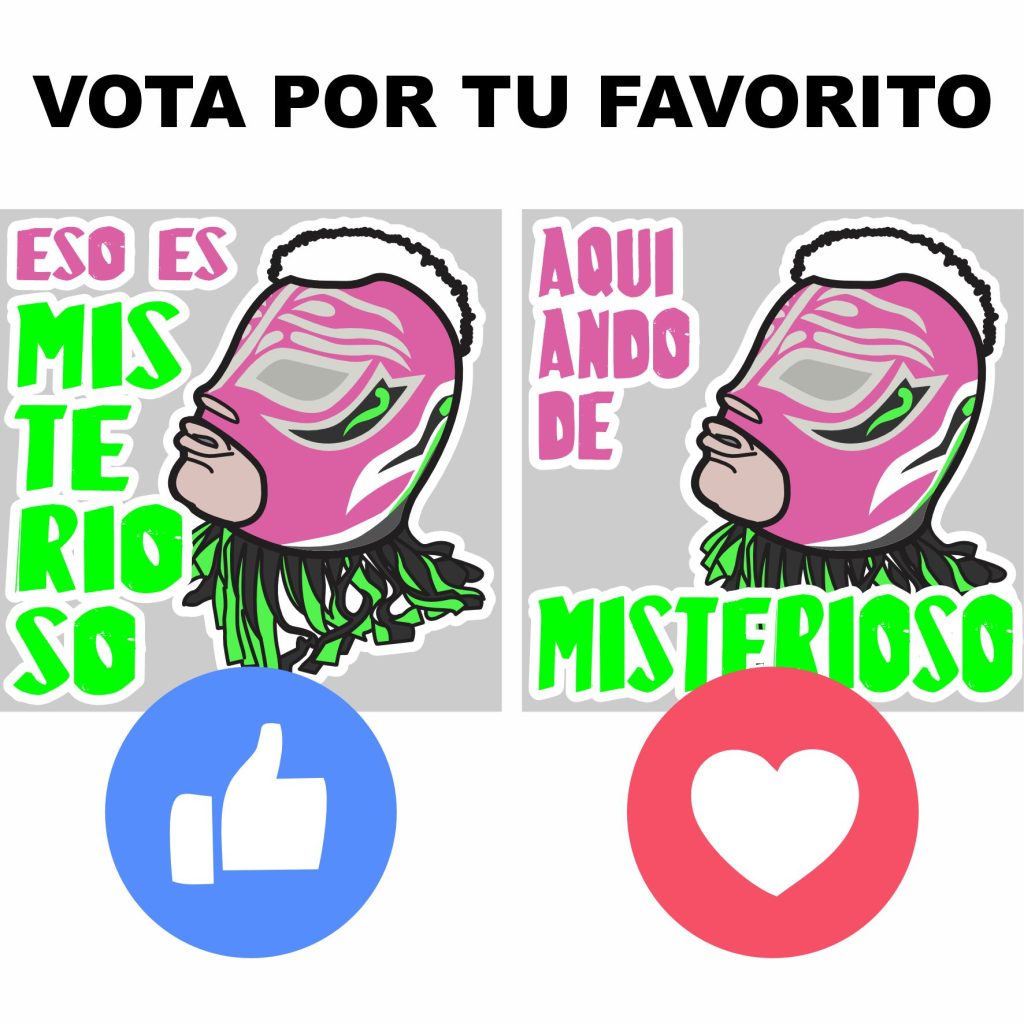 sticker luchador misterioso by kcidis